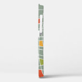 Abstract naadloos: modern patroonontwerp. Case-Mate iPhone case (Achterkant / Links)