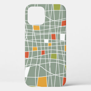 Abstract naadloos: modern patroonontwerp. Case-Mate iPhone case