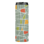 Abstract naadloos: modern patroonontwerp. thermosbeker (Achterkant)