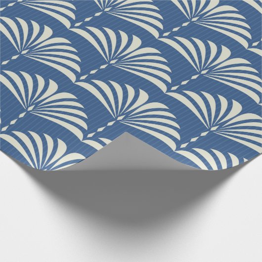 Abstract naadloos oraal bloempatroon Art deco Cadeaupapier (Hoek)