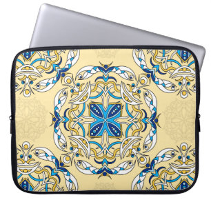 abstract naadloos patchwerkpatroon. Arabi Laptop Sleeve