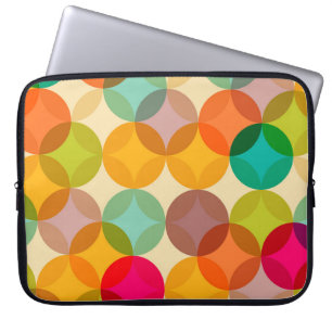 abstract naadloos patronpatroon, backgroun laptop sleeve