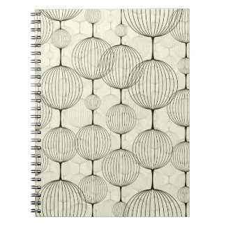 Abstract naadloos patroon, achtergrond. Naadloze p Notitieboek