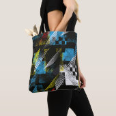 Abstract naadloos patroon. Creative backgr Tote Bag (Dichtbij)
