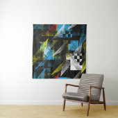 Abstract naadloos patroon. Creative  backgr Wandkleed (In situ)