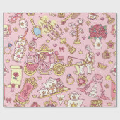  abstract naadloos patroon. Eenvoudige kleine P Cadeaupapier (Vlak)