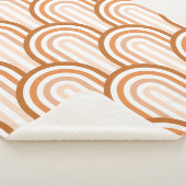 Abstract naadloos patroon. Geometrische achtergron Sherpa Deken (3/4)