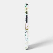 Abstract naadloos patroon handgemaaktabstract, kun iPhone hoesje (Linkerkant)