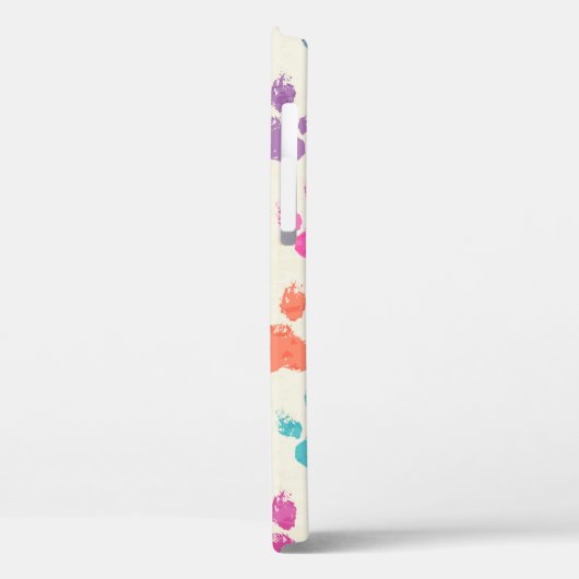 Abstract naadloos patroon - heldere kleurrijke ink Case-Mate iPhone case (Achterkant / Links)