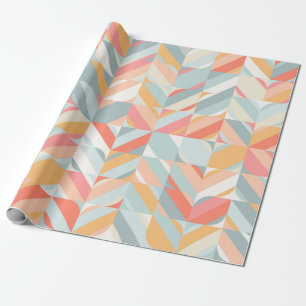 Abstract naadloos patroon in scandinavië cadeaupapier