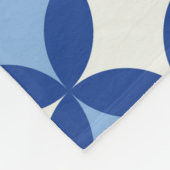 Abstract naadloos patroon in scandinavië fleece deken (Hoek)