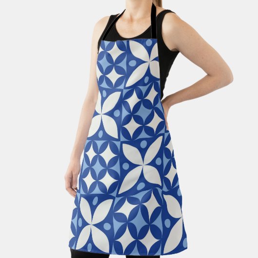 Abstract naadloos patroon in scandinavië schort (Insitu)