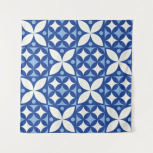 Abstract naadloos patroon in scandinavië wandkleed