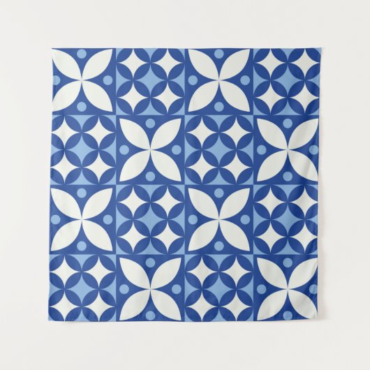 Abstract naadloos patroon in scandinavië wandkleed (Voorkant)