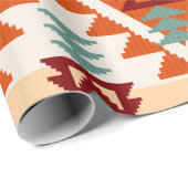 Abstract, naadloos patroon, inheems amerika cadeaupapier (Rol Hoek)