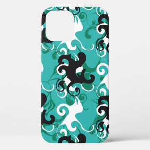 Abstract naadloos patroon kwalitatieve vintage ill Case-Mate iPhone case