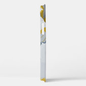 Abstract naadloos patroon. Licht grijs, geel, g Case-Mate iPhone Case (Achterkant / Rechts)