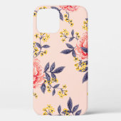 Abstract naadloos patroon met  bladeren en Case-Mate iPhone case (Achterkant)