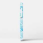 Abstract, naadloos patroon met blauw water Case-Mate iPhone case (Achterkant / Links)