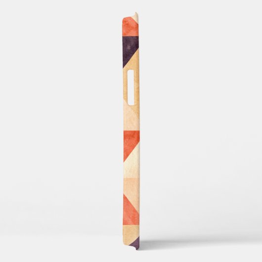 Abstract naadloos patroon met driehoekig mozaïek e Case-Mate iPhone case (Achterkant / Rechts)