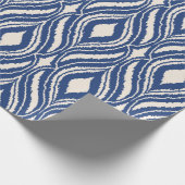 Abstract naadloos patroon met het effect Scribble. Cadeaupapier (Hoek)