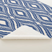 Abstract naadloos patroon met het effect Scribble. Sherpa Deken (3/4)