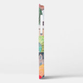 Abstract naadloos patroon met huizen. Waterverf Case-Mate iPhone Case (Achterkant / Links)