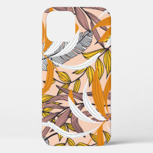 Abstract naadloos patroon met kleurrijke tropische Case-Mate iPhone case