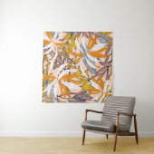 Abstract naadloos patroon met kleurrijke tropische wandkleed (In Situ (horizontaal))