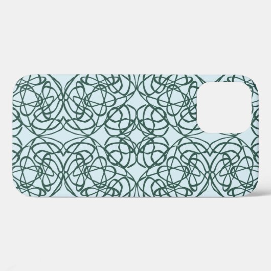 Abstract naadloos patroon met stadselementen Case-Mate iPhone case (Achterkant (horizontaal))