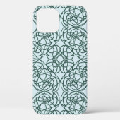 Abstract naadloos patroon met stadselementen Case-Mate iPhone case (Achterkant)