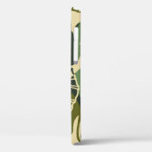 Abstract naadloos patroon met tropische bladeren. Case-Mate iPhone case (Achterkant / Links)