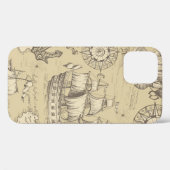  abstract naadloos patroon op het thema van Case-Mate iPhone case (Achterkant (horizontaal))