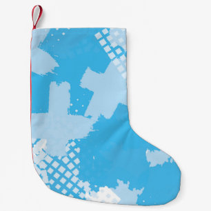 Abstract naadloos  patroon. Repetitieve colo Kleine Kerstsok