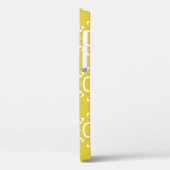 Abstract naadloos patroon van gele kleurenachtergr Case-Mate iPhone case (Achterkant / Links)