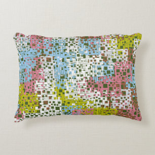 Abstract naadloos patroon. Verf van de lente Accent Kussen