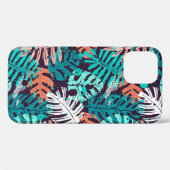 Abstract naadloos tropisch bladeren. Creativ Case-Mate iPhone Case (Achterkant (horizontaal))
