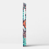 Abstract naadloos tropisch bladeren. Creativ Case-Mate iPhone Case (Achterkant / Links)
