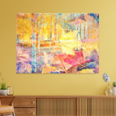 Abstract najaar canvas afdruk (Insitu (Woonkamer))