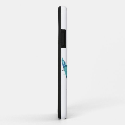 Abstract narwhal-silhouet Case-Mate iPhone case (Achterkant/rechts)