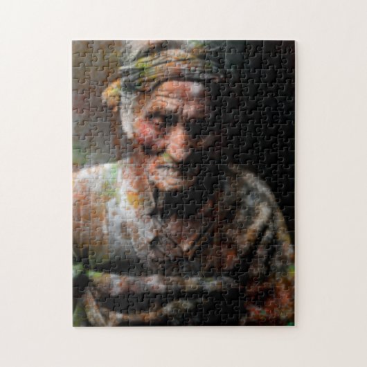 Abstract Native American-puzzel Legpuzzel (Verticaal)
