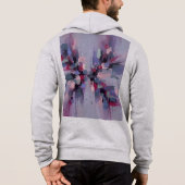 Abstract Nature Illustration Hoodie (Achterkant)