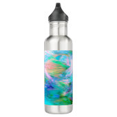 Abstract Nature Whimsy – Fantasy Color Bloom Waterfles (Rechts)