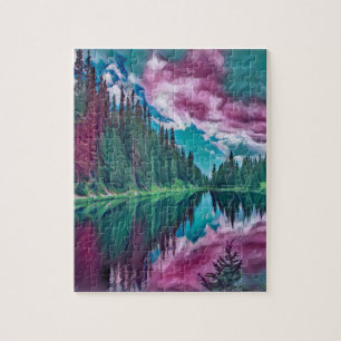 Abstract Natuur bos Wilderness Landschap Legpuzzel