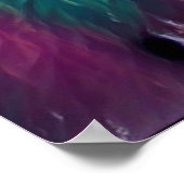 Abstract Natuur bos Wilderness Landschap Poster (Hoek)