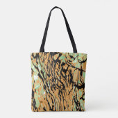Abstract Natuur Patroon Tote Bag (Achterkant)