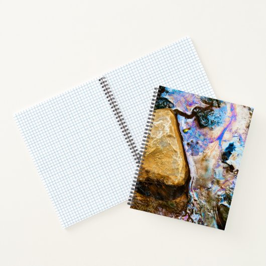 abstract natuur stilwater notitieboek (Binnen)
