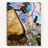 abstract natuur stilwater notitieboek (Voorkant)