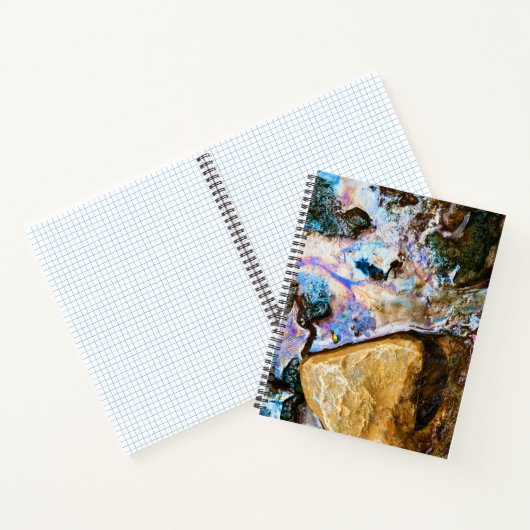 abstract natuur stilwater notitieboek (Binnen)