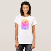 Abstract Natuur Tree Snow T-shirt (Voorkant volledig)